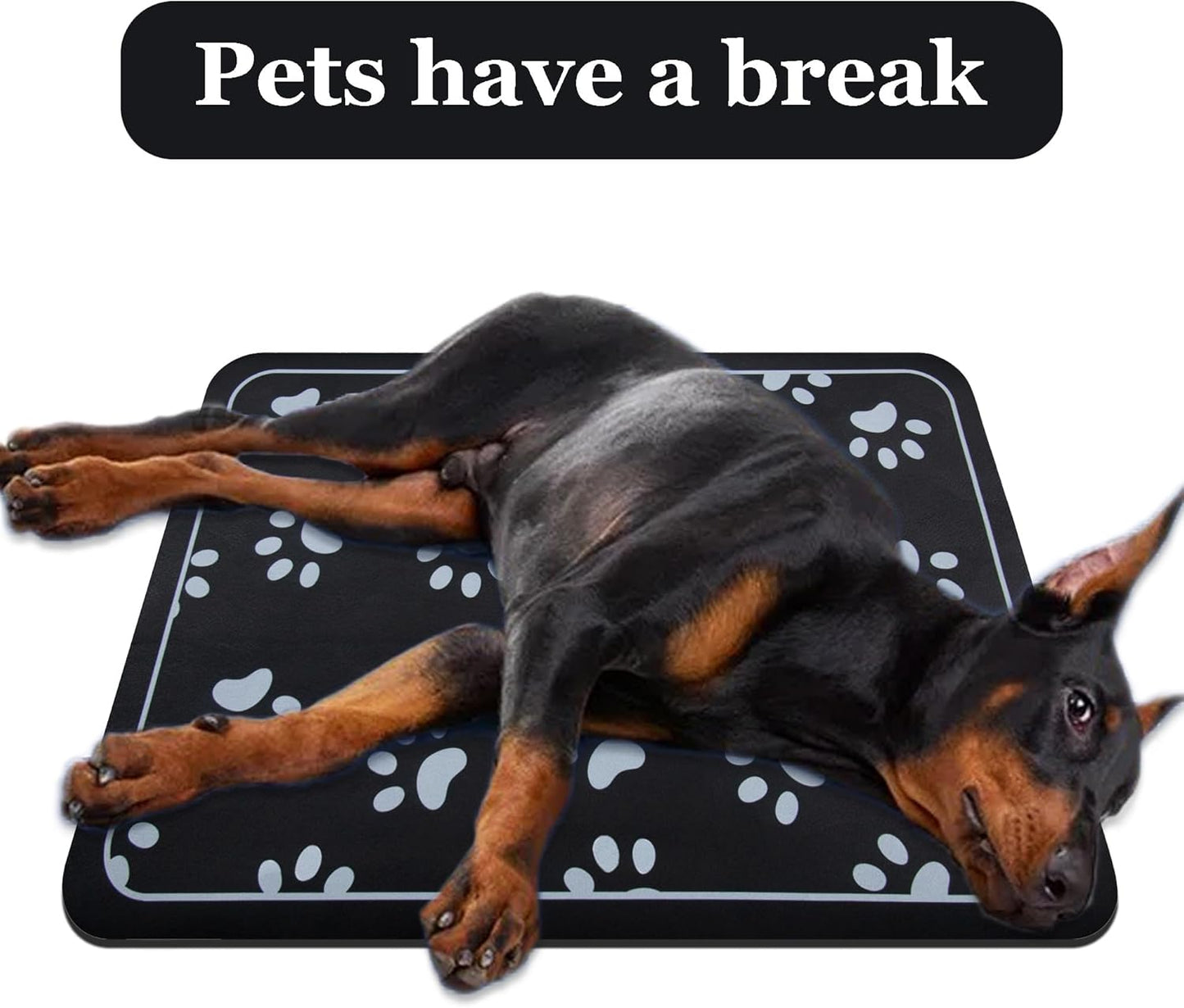 Dog Bowl mat and Dog Feeding mat, Dog mat for Water Bowl