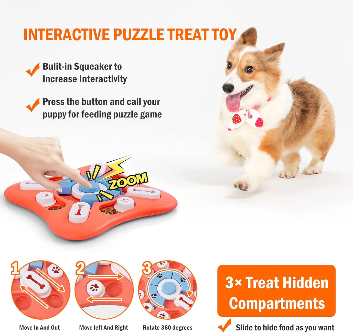 Dog Puzzle Toys for IQ Training & Mental Enrichment
