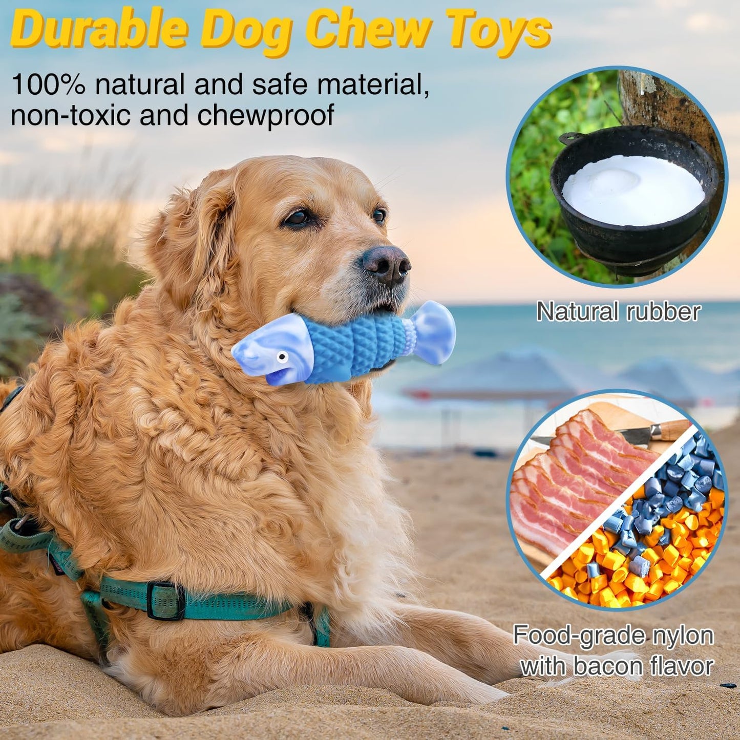 Tough Dog Toys for Aggressive Chewers Large Breed