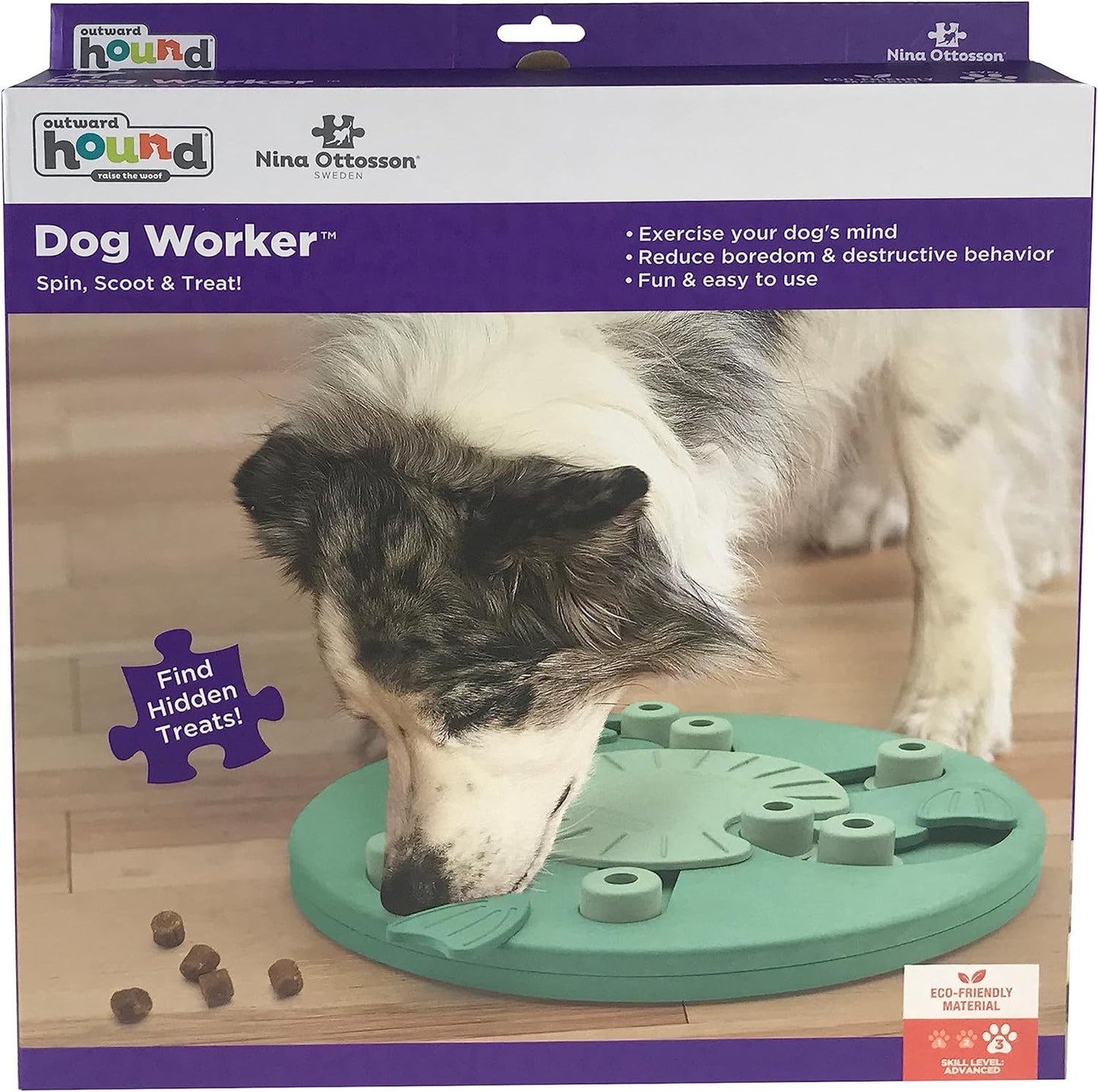 Outward Hound by Nina Ottosson Dog Worker Treat Puzzle Enrichment Toy